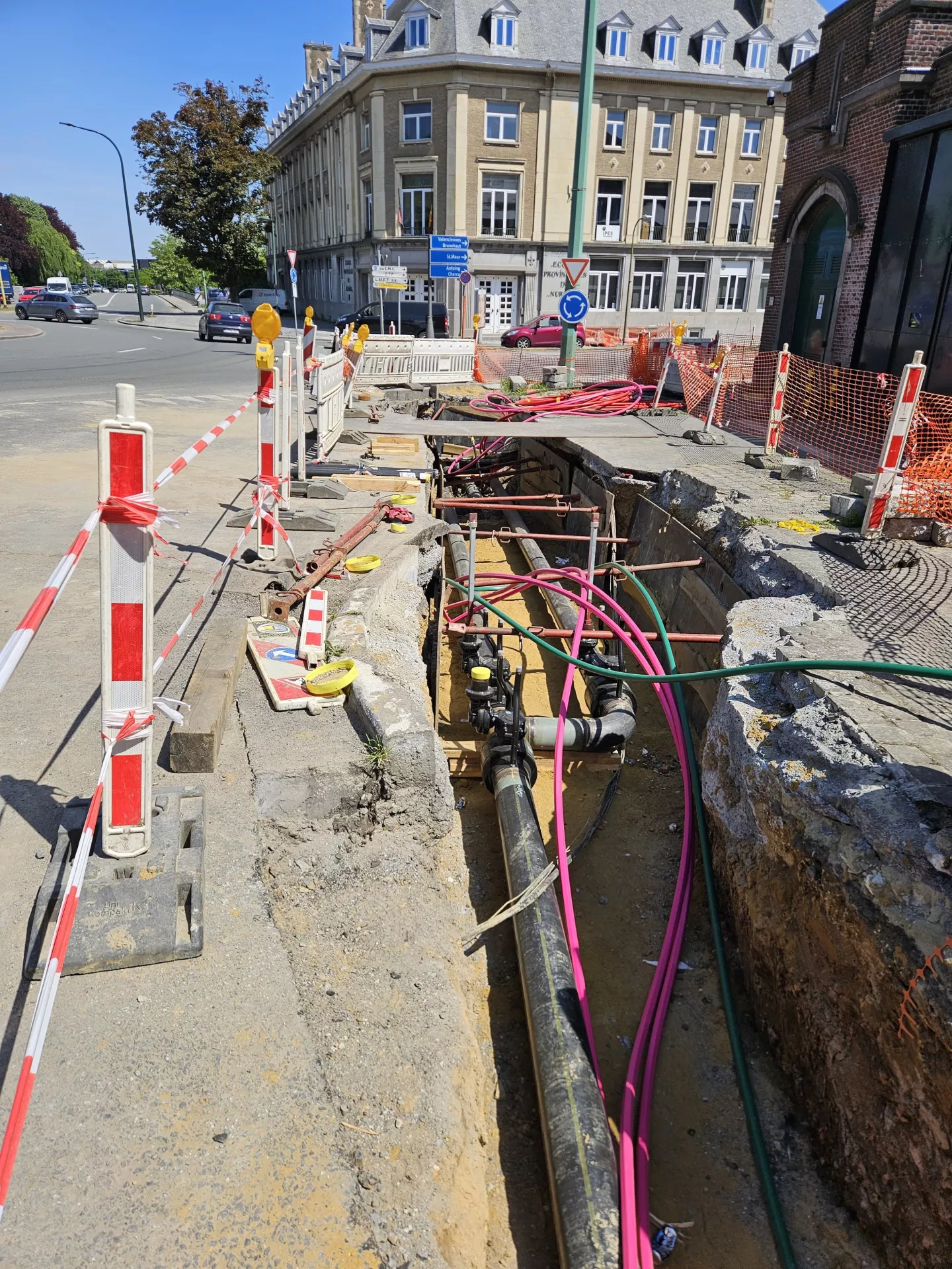 C&T assure une pose de gaz technique et minutieuse à Tournai