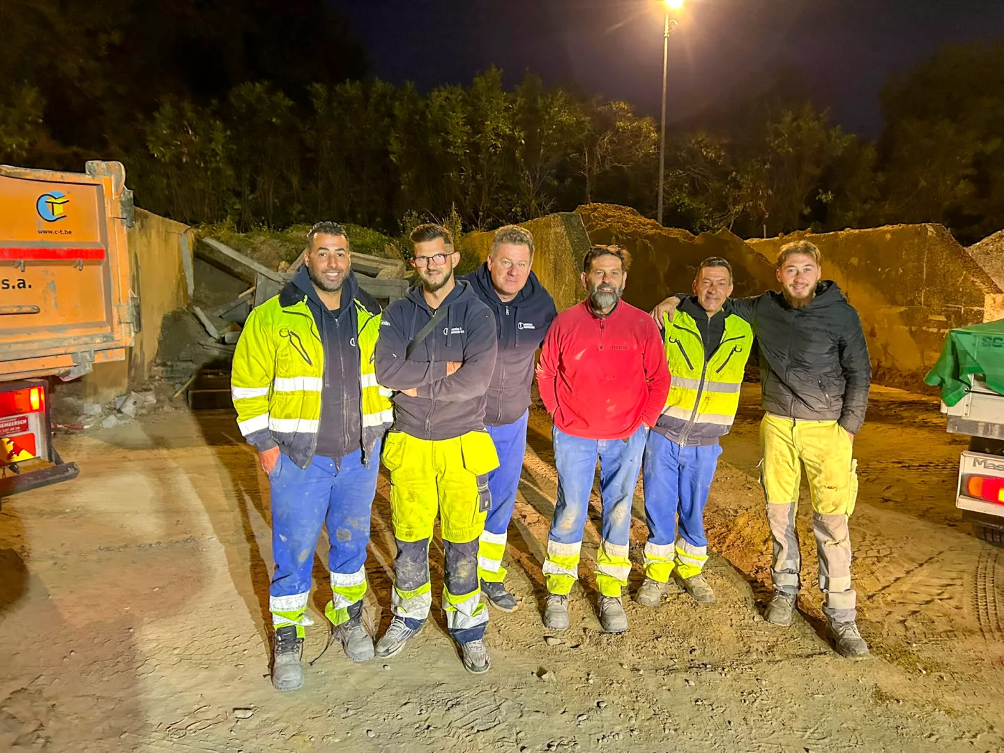 Les paveurs de Carrières et Terrassements