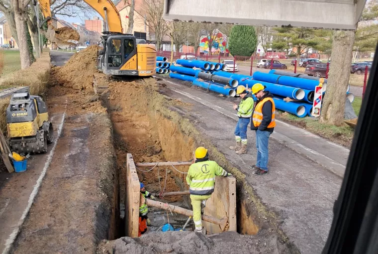 Mons: chantier de production d'eau pour la SWDE