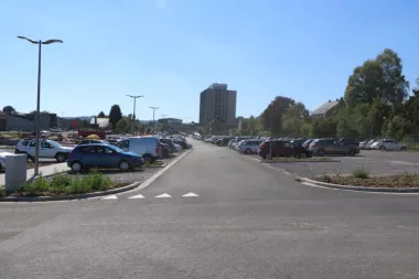 Namur - Parking de la clinique Saint-Luc