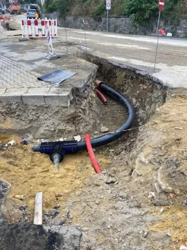 C&T installe un réseau de chauffage à Froidchapelle